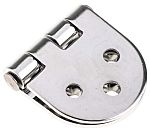 RS PRO Stainless Steel Back Flap Hinge, 78mm x 40mm x 2.5mm