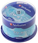 Verbatim CD-R, 700 MB, 52X, 50 Pack