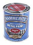 Metal paint smooth red 750ml