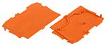 WAGO TOPJOB S, 2002 Series End and Intermediate Plate for Use with 2002 Series Terminal Blocks, IECEx