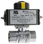 RS PRO Ball type Pneumatic Actuated Valve, BSP 3/4in, 40 bar