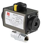 RS PRO Ball type Pneumatic Actuated Valve, BSP 1/2in, 40 bar