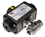 RS PRO Ball type Pneumatic Actuated Valve, BSP 1/2in, 1000 psi