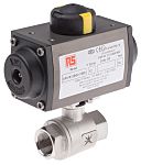 RS PRO Ball type Pneumatic Actuated Valve, BSP 3/4in, 1000 psi
