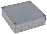 Caja Adaptable RS PRO, Acero, Acabado Galvanizado, long. 150mm, anch. 150mm, prof. 50mm
