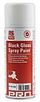 RS PRO 400ml Black Gloss Spray Paint