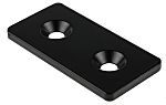 RS PRO M8 Connection Plate, Connecting Component, Strut Profile 40 mm, Groove Size 8mm