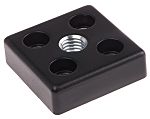 RS PRO M10, M5 Thread Base Plate, 5mm Groove