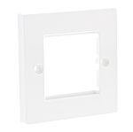SINGLE GANG WALL PLATE 50x50 CUT OUT
