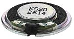 RS PRO 8Ω 0.3W Miniature Speaker 20mm Dia. , 20 (Dia.) x 3.1mm