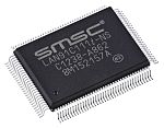 Microchip LAN91C111I-NS, Ethernet Controller, 10Mbps MII, ISA, 3.3 V, 128-Pin QFP
