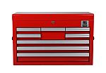 RS PRO 8 drawer Steel Tool Chest, 427mm x 660mm x 307mm