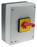 RS PRO 4P Pole Panel Mount Isolator Switch - 125A Maximum Current, 75kW Power Rating, IP54