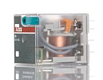 ABB Plug In Power Relay, 24V dc Coil, 10A Switching Current, SPDT