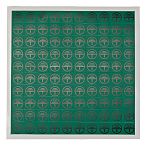 RS PRO Black/Green Vinyl Safety Labels, Symbol-Text 12.5 mm x 12.5mm