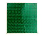RS PRO Black/Green Vinyl Safety Labels, Symbol-Text 25 mm x 25mm