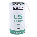 Saft 3.6V Lithium Thionyl Chloride C Battery