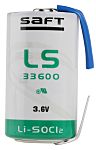 Saft 3.6V Lithium Thionyl Chloride D Battery