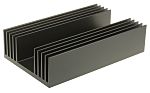RS PRO Heatsink, Universal Rectangular Alu, 0.59°C/W, 200 x 125 x 50mm