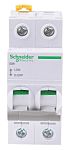 Schneider Electric 2P Pole DIN Rail Isolator Switch - 40A Maximum Current, IP20