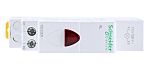 Schneider Electric, iIL, DIN Rail Red LED Indicator, IP2X, 230V ac