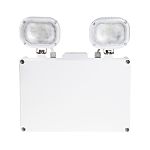 RS PRO LED Emergency Lighting, Twin Spot, 2 x 7.5W, Non Maintained