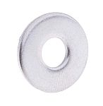 RS PRO A2 304 Stainless Steel Plain Washers, M6, DIN 9021