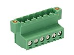 Phoenix Contact, 5.08mm Pitch, 5/ 6-STGF-5, 08, IC 2, 6 Way, , Pluggable Terminal Block, Inverted Plug, Cable Mount,