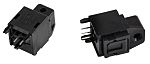 Conector de fibra óptica Jack RS PRO, de color Negro, Toslink