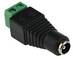 Conector DC hembra, RS PRO, Montaje de Cable, 16 V, 1A