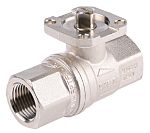 RS PRO Brass Full Bore, 2 Way, Ball Valve, Threaded