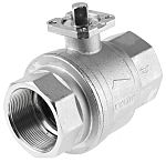 RS PRO Brass Full Bore, 2 Way, Ball Valve, Threaded