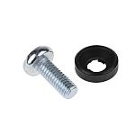 RS PRO 2 piece Nylon 66 Domed Cap & Cup Washer Kit