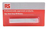RS PRO Flat Snap-off Blade, 10 per Package
