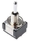 KNITTER-SWITCH Toggle Switch, Panel Mount, (On)-Off-(On), DPDT, Solder Terminal