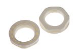 RS PRO White Nylon 66 Cable Gland Locknut, M20 Thread, IP68