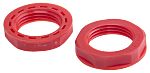 RS PRO Red Nylon 66 Cable Gland Locknut, M20 Thread, IP68