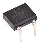 Diodes Inc Bridge Rectifier, 1A, 200V, 4-Pin
