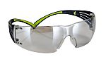 3M SecureFit 400 Safety Glasses, Clear PC Lens, Vented