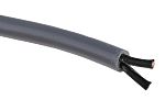 Câble de commande RS PRO 300/500 V, 2 x 1 mm², 17 AWG, gaine en PVC, Gris, , 50m