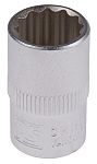 RS PRO 3/8 in Drive 12mm Standard Socket, 12 point