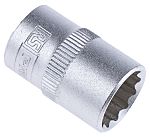 RS PRO 3/8 in Drive 13mm Standard Socket, 12 point