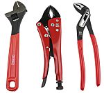 RS PRO 3-Piece Plier Set, 250 mm Overall