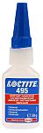 Loctite 495 Cyanoacrylate 20 g, Transparent