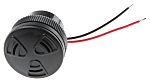 RS PRO 100dB Wire Leads Continuous Internal Magnetic Buzzer Component, 33 x 28.9mm, 5V dc Min, 25V dc Max