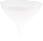 RS PRO HDPE Industrial Funnel, With 180mm Funnel Diameter, 17mm Stem Diameter