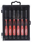 RS PRO Phillips; Slotted Precision Screwdriver Set, 6-Piece, ESD-Safe