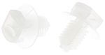 RS PRO Natural Cable Tie Mount 16.1mm, 5mm Max. Cable Tie Width