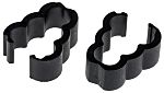 RS PRO Black Nylon C Clamp, 4.1mm Max. Bundle