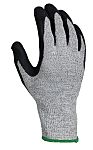 RS PRO Black Cut Resistant Work Gloves, Size 8, Medium, Latex Coating